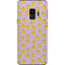 Purple Happy Face Pattern Galaxy S9 Skin